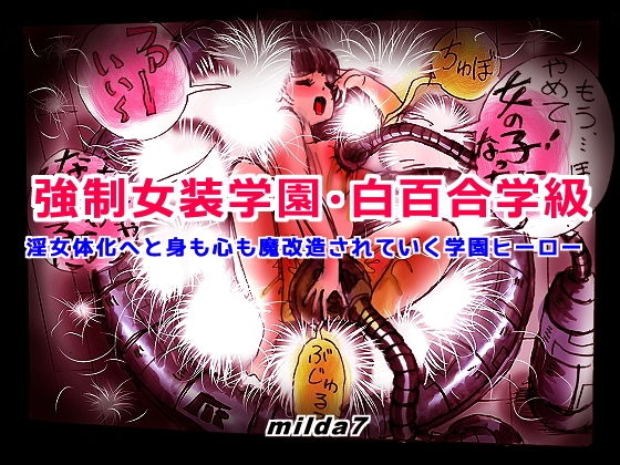 強●女装学園・白百合学級 〜淫女体化へと身も心も魔改造されてく学園ヒーロー〜 (同人誌)