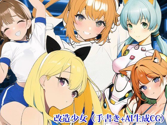 改造少女（手書き＋AI生成CG） (同人誌)