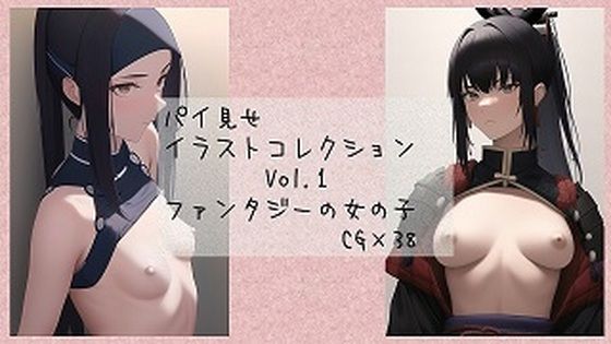 パイ見せイラストコレクション vol.1 ファンタジーの女の子【AI使用】 (同人誌)