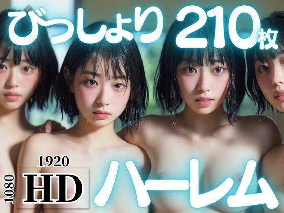 びっしょりビショビショびしょ濡れ美少女 ハーレム編 (同人誌)