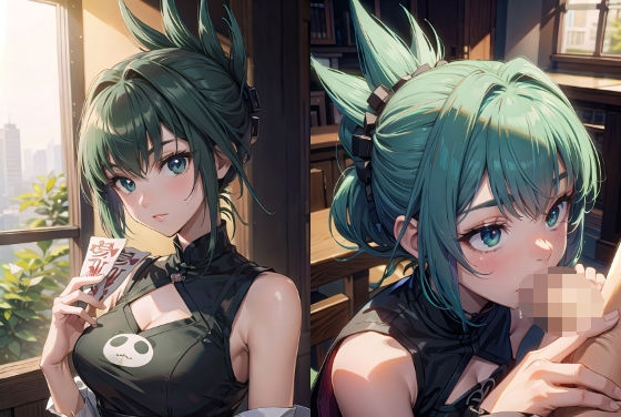 キョンシーを操るおっぱい道士 (同人誌)