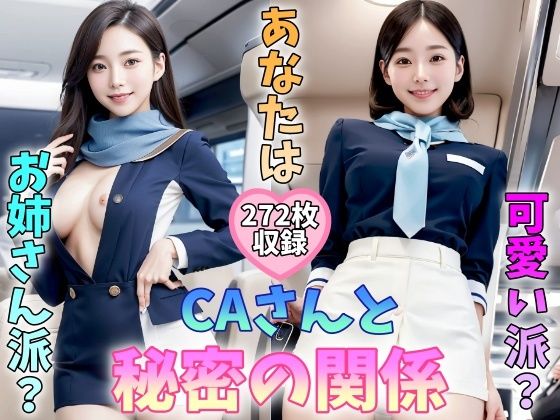 CAさんと秘密の関係 飛行機でスチュワーデスからの誘惑 可愛い派 クール派 (同人誌)