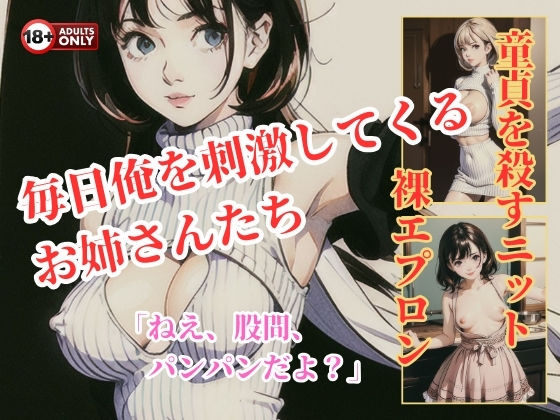 童貞を殺すニット・裸エプロン 毎日俺を刺激してくるお姉さんたち (同人誌)
