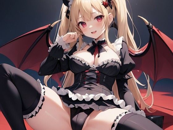 ゴスロリ風悪魔っ娘さん (同人誌)