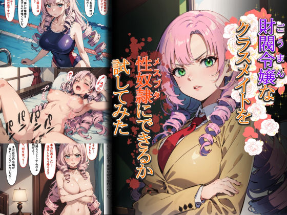 財閥令嬢なクラスメイトを性奴●にできるか試してみた (同人誌)