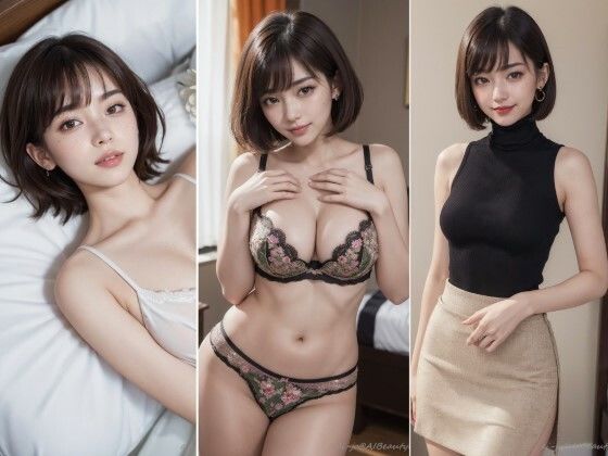 AI美麗OL出勤前グラビア (同人誌)