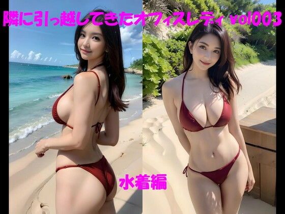 隣に引っ越してきたオフィスレディ vol003 水着編 (同人誌)