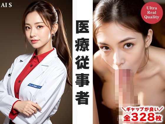 【全328枚】「医療従事者」 秘めたる魅力 -AIで描く究極の美女達- (同人誌)