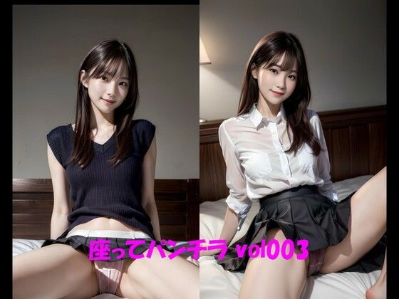 座ってパンチラ vol003 (同人誌)