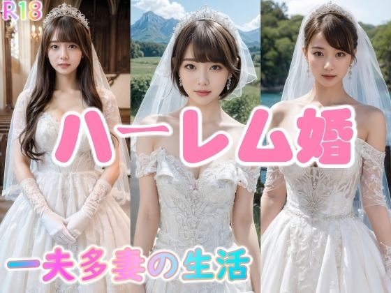 ハーレム婚●一夫多妻の生活【4K超画質】 (同人誌)