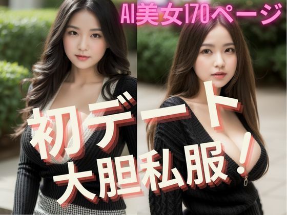 初デート大胆私服 AI美女写真集 (同人誌)