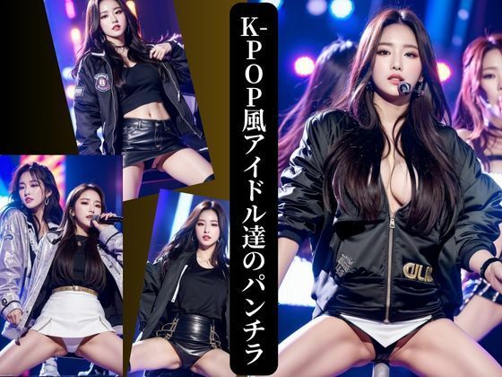 K-POP風アイドル パンチラ (同人誌)