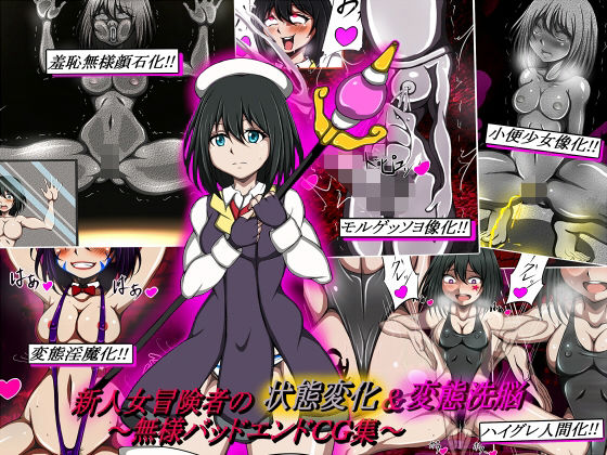 新人女冒険者の状態変化＆変態洗脳〜無様バッドエンドCG集〜 (同人誌)