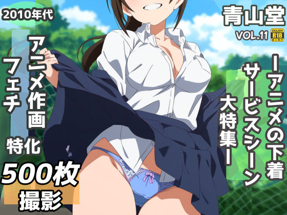 アニメ下着フェチ特化 2010年代アニメ作画特集 -500枚を撮影- (同人誌)