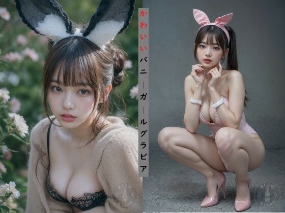 AIかわいいバニーガールグラビア (同人誌)