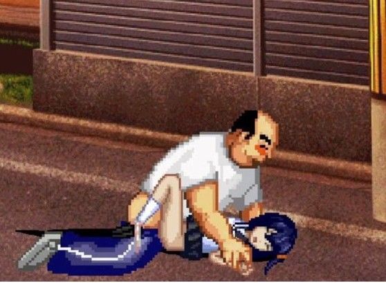 セーラー服の生徒を凌●する変態教師 (同人誌)