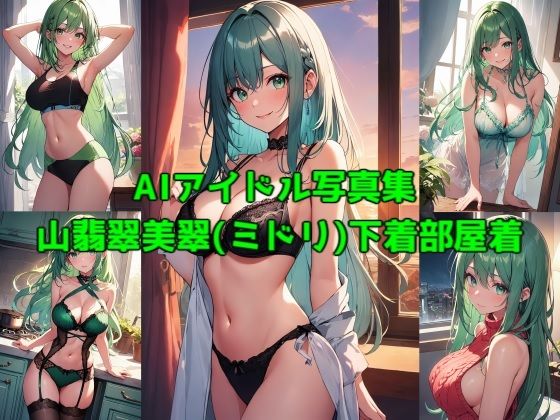 AIアイドル写真集山翡翠美翠（ミドリ） 下着部屋着 (同人誌)