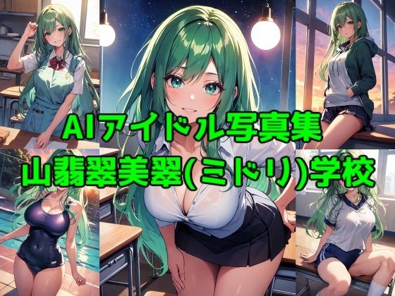 AIアイドル写真集山翡翠美翠（ミドリ）学校 (同人誌)