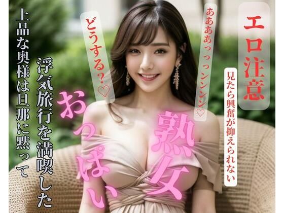 上品な奥様は旦那に黙って浮気旅行を満喫した (同人誌)