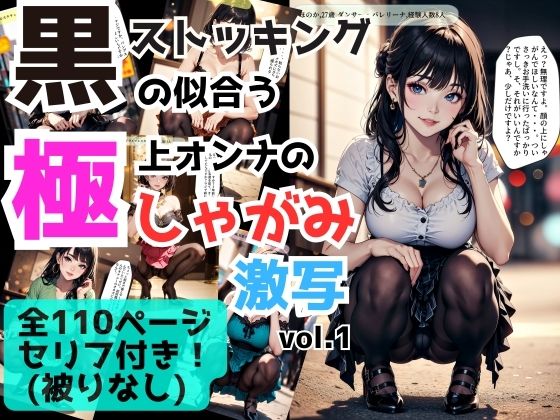 黒ストッキングの似合う極上オンナのしゃがみポーズ激写 vol.1 (同人誌)