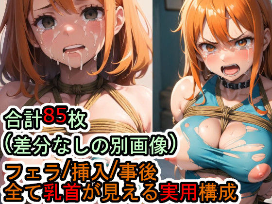 縄で縛られながら犯●れるナ●（O●E PI●CE） (同人誌)