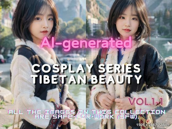 AI生成 チベット美女グラビア Vol.1-1 (同人誌)