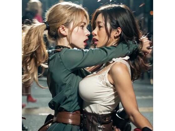 精細 美女ファイトクラブキャットファイトAI動画 Catfight5 (同人誌)