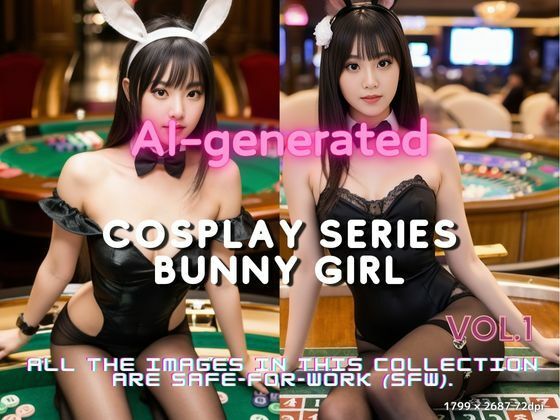 AI生成 コスプレシリーズ バニーガール編 Vol.1 (同人誌)