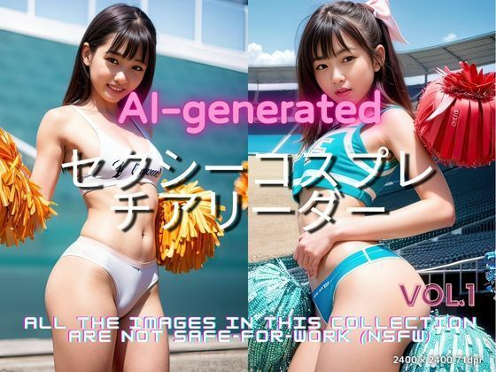 AI生成 青春の応援 チアリーダーコスプレ Vol.1 (同人誌)