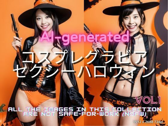 誘惑のハロウィンナイト:セクシーランジェリーコスプレ集 Vol.1 (同人誌)