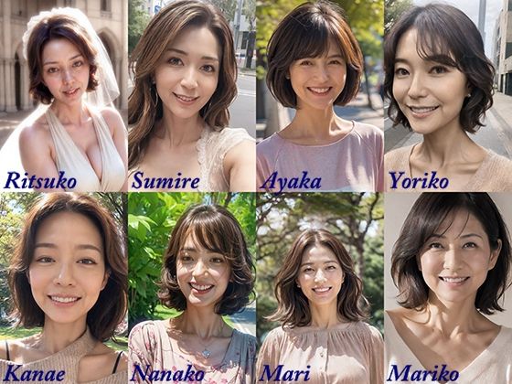 【AI】熟女の履歴書（変遷する女性の容姿） (同人誌)