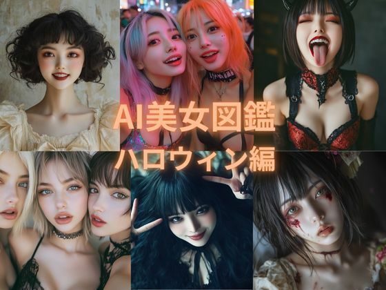 AI美女図鑑〜ハロウィン編〜 (同人誌)