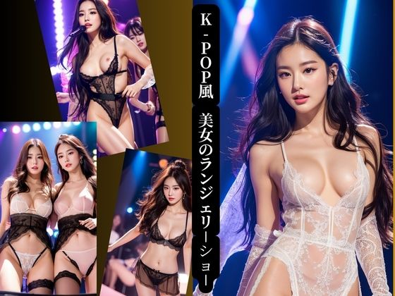 K-pop風美女の美女のランジェリーショー (同人誌)