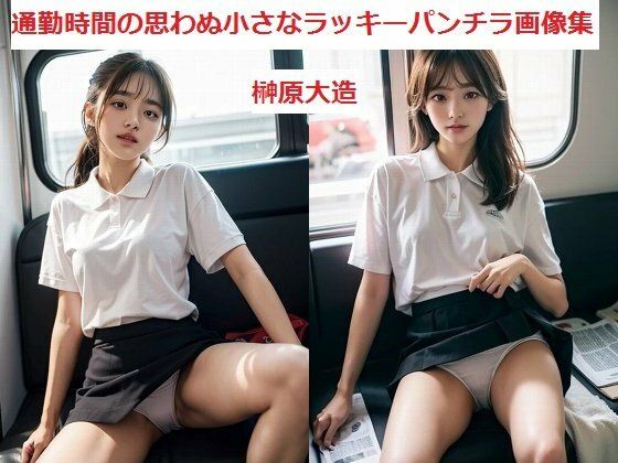 通勤時間の思わぬ小さなラッキーパンチラ画像集 (同人誌)