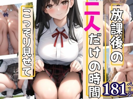 放課後の二人だけの時間  こっそり見せてくれて... (同人誌)