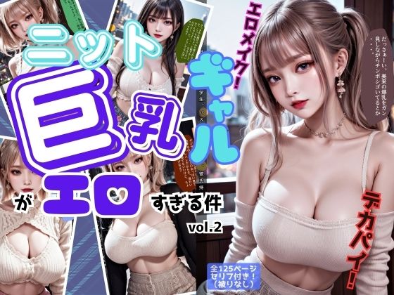 ニットの似合う巨乳ギャルがエロすぎる件 vol.2 (同人誌)