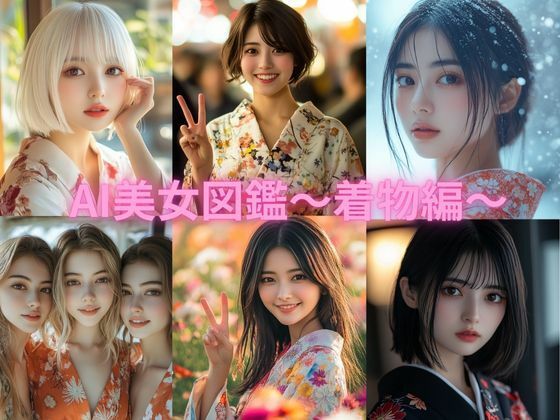 AI美女図鑑 着物編 (同人誌)