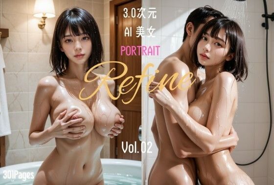 3.0次元AI美女 PORTRAIT Refine VOL.02  AI SEX ポーズ集 (同人誌)