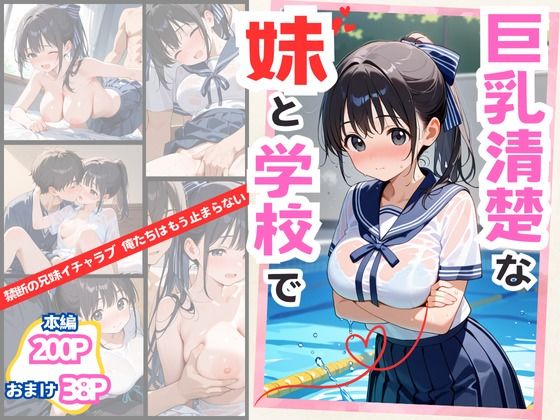 【巨乳清楚な妹】が可愛すぎたので、学校の更衣室でえっちした話 (同人誌)