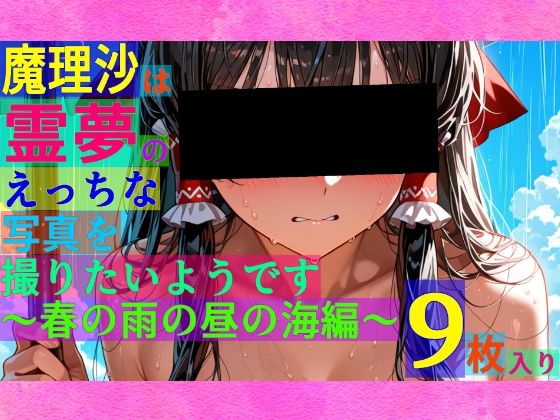 魔理沙は霊夢のえっちな写真を撮りたいようです。〜春の雨の昼の海編〜 (同人誌)