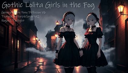 霧の中のゴシックロ○ータ少女 (同人誌)