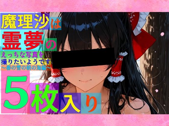 魔理沙は霊夢のえっちな写真を撮りたいようです。〜春の雪の朝の海編〜 (同人誌)