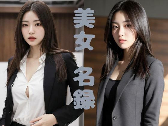 【美女名録】vol5.7  秘書の誘惑。冷たくても、惹かれてしまう。 199枚  【AIグラビア写真集】 (同人誌)