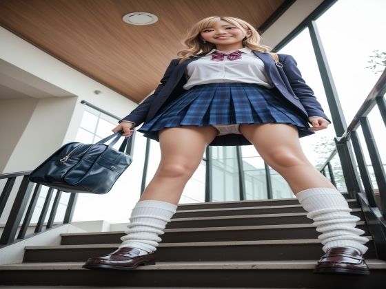 転校生はミニスカートの金髪ギャル (同人誌)