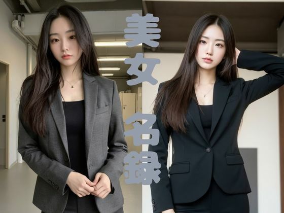 【美女名録】vol6.7  秘書の誘惑。冷たくても、惹かれてしまう。 199枚  【AIグラビア写真集】 (同人誌)