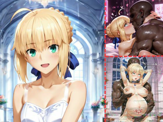 金髪の彼女は僕の肉棒では満足できない (同人誌)