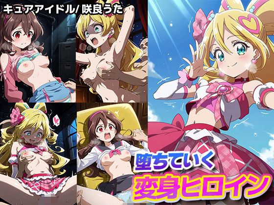 堕ちていく変身ヒロイン【キュアアイドル/ 咲良うた】 (同人誌)