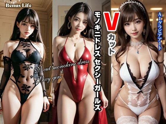 Vカット・モノキニドレス セクシーガールズ (同人誌)