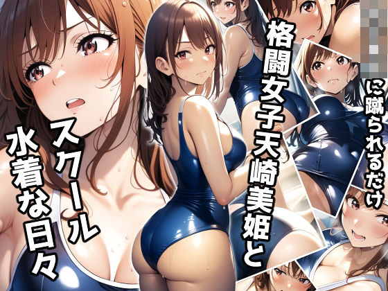 女子校生に蹴られるだけ 格闘女子天崎美姫とスクール水着な日々 (同人誌)