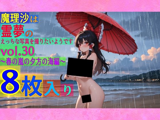 魔理沙は霊夢のえっちな写真を撮りたいようです。vol.30〜春の嵐の夕方の海編〜 (同人誌)